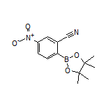 2-氰基-4-硝基苯硼酸频哪醇酯