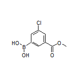 3-氯-5-(甲氧基羰基)苯硼酸