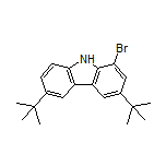 1-溴-3,6-二叔丁基-9H-咔唑