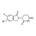 3-(5-溴-6-氟-1-氧代异吲哚啉-2-基)哌啶-2,6-二酮