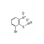 2-溴-6-硝基苯基硫氰酸酯