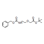 2-[2-(Cbz-氨基)乙氧基]乙酸叔丁酯