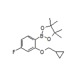 2-(环丙基甲氧基)-4-氟苯硼酸频哪醇酯