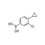 3-氯-4-环丙基苯硼酸