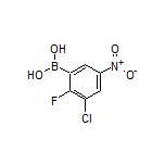 3-氯-2-氟-5-硝基苯硼酸