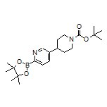 5-(1-Boc-4-哌啶基)吡啶-2-硼酸频哪醇酯