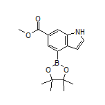 6-(甲氧基羰基)吲哚-4-硼酸频哪醇酯