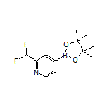 2-(二氟甲基)吡啶-4-硼酸频哪醇酯