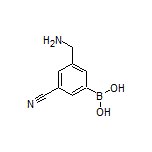 3-(氨甲基)-5-氰基苯硼酸