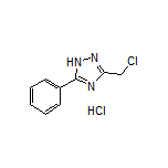 3-(氯甲基)-5-苯基-1H-1,2,4-三唑盐酸盐