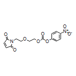 碳酸[2-[2-(2,5-二氧代-2,5-二氢-1-吡咯基)乙氧基]乙基]酯[(4-硝基苯基)]酯