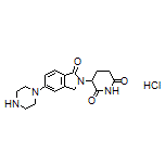 3-[1-氧代-5-(1-哌嗪基)-2-异吲哚啉]哌啶-2,6-二酮盐酸盐