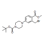 2-(溴甲基)-4-(4-Boc-1-哌嗪基)苯甲酸甲酯