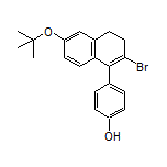 4-[2-溴-6-(叔丁氧基)-3,4-二氢-1-萘基]苯酚