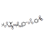 碳酸[4-[(S)-2-[(S)-2-(Boc-氨基)-3-甲基丁酰氨基]丙酰氨基]苄基]酯(4-硝基苯基)酯 