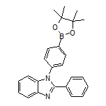 4-(2-苯基-1H-苯并[d]咪唑-1-基)苯硼酸频哪醇酯