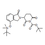 1-Boc-3-[4-[(叔丁基二甲基硅基)氧基]-1-氧代-2-异吲哚啉基]哌啶-2,6-二酮