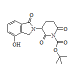 1-Boc-3-(4-羟基-1-氧代-2-异吲哚啉基)哌啶-2,6-二酮