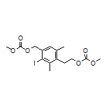 甲氧基甲酸[2-[3-碘-4-(甲氧基羰基氧基甲基)-2,6-二甲基苯基]乙基]酯