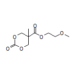 5-甲基-2-氧代-1,3-二氧六环-5-甲酸(2-甲氧基乙基)酯