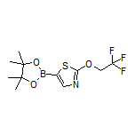 2-(2,2,2-三氟乙氧基)噻唑-5-硼酸频哪醇酯