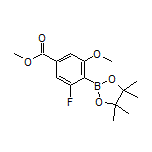 2-氟-6-甲氧基-4-(甲氧基羰基)苯硼酸频哪醇酯