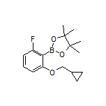 2-(环丙基甲氧基)-6-氟苯硼酸频哪醇酯