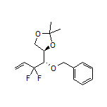 (R)-4-[(S)-1-(苄氧基)-2,2-二氟-3-丁烯基]-2,2-二甲基-1,3-二氧戊环