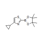 4-环丙基噻唑-2-硼酸频哪醇酯