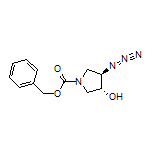 (3R,4R)-4-叠氮基-1-Cbz-吡咯烷-3-醇