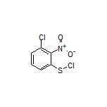 3-氯-2-硝基苯基次磺酰氯