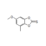 6-甲氧基-4-甲基苯并[d][1,3]二噁茂-2-硫酮