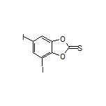 4,6-二碘苯并[d][1,3]二噁茂-2-硫酮