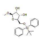 (2R,3S,4R,5R)-2-[[(叔丁基二苯基硅基)氧基]甲基]-5-甲氧基四氢呋喃-3,4-二醇