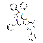 二苯甲酸[(2R,3R,4R,5R)-2-[[(叔丁基二苯基硅基)氧基]甲基]-5-甲氧基四氢呋喃-3,4-二基]酯