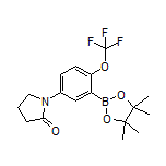 5-(2-氧代-1-吡咯烷基)-2-(三氟甲氧基)苯硼酸频哪醇酯