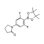 2,6-二氟-4-(2-氧代-1-吡咯烷基)苯硼酸频哪醇酯