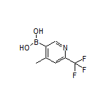 4-甲基-6-(三氟甲基)吡啶-3-硼酸