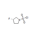 (S)-3-氟吡咯烷-1-磺酰氯