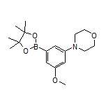 3-甲氧基-5-(4-吗啉基)苯硼酸频哪醇酯