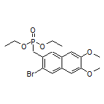 [(3-溴-6,7-二甲氧基-2-萘基)甲基]膦酸二乙酯