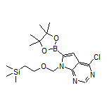 4-氯-7-[[2-(三甲基硅基)乙氧基]甲基]-7H-吡咯并[2,3-d]嘧啶-6-硼酸频哪醇酯