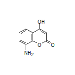 8-氨基-4-羟基香豆素