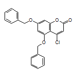 5,7-双(苄氧基)-4-氯香豆素
