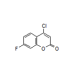 4-氯-7-氟香豆素