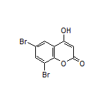 6,8-二溴-4-羟基香豆素