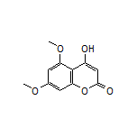 4-羟基-5,7-二甲氧基香豆素
