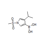 4-异丙基-1-(甲砜基)吡咯-3-硼酸