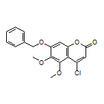 7-(苄氧基)-4-氯-5,6-二甲氧基香豆素