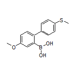 4-甲氧基-4’-(甲硫基)-联苯-2-硼酸